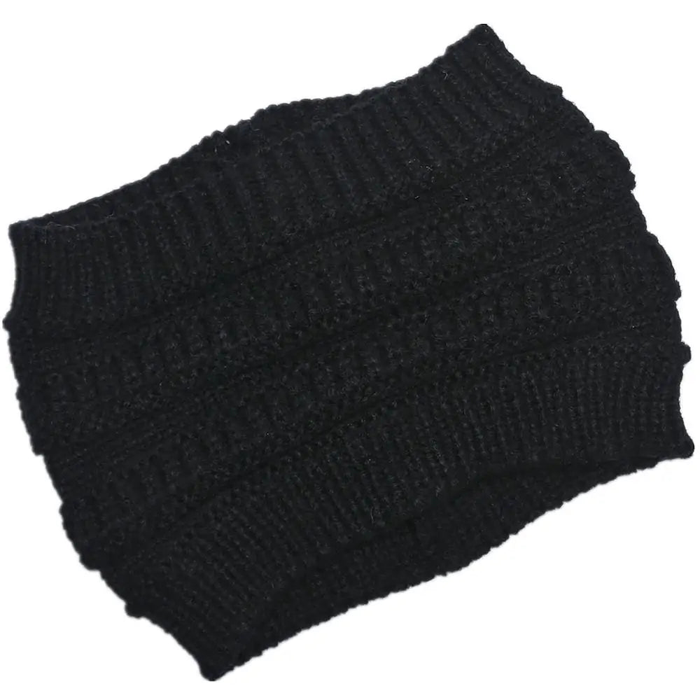 Knitted Ponytail Beanies