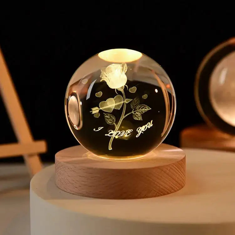 3D Crystal Orb