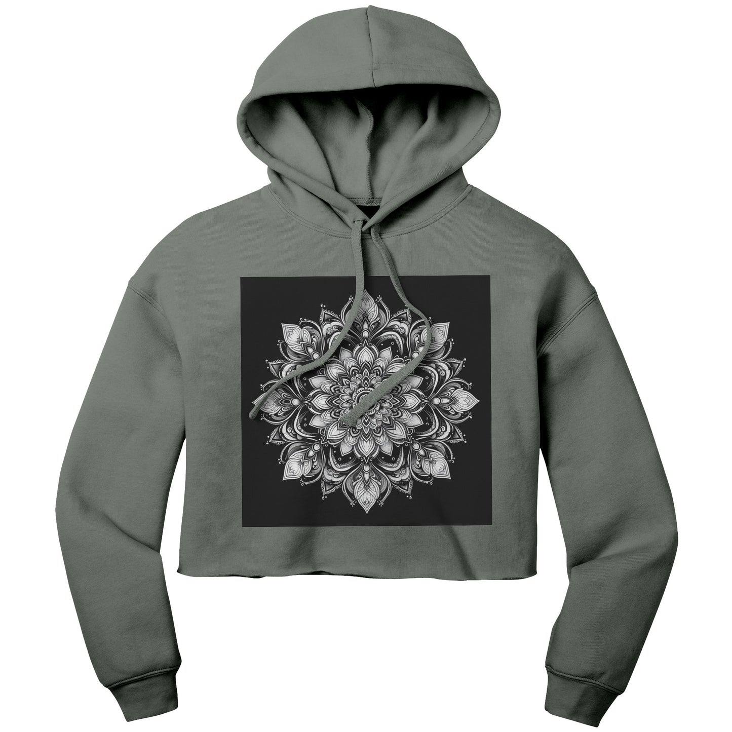 Cropped Mandala Hoodie (Full)