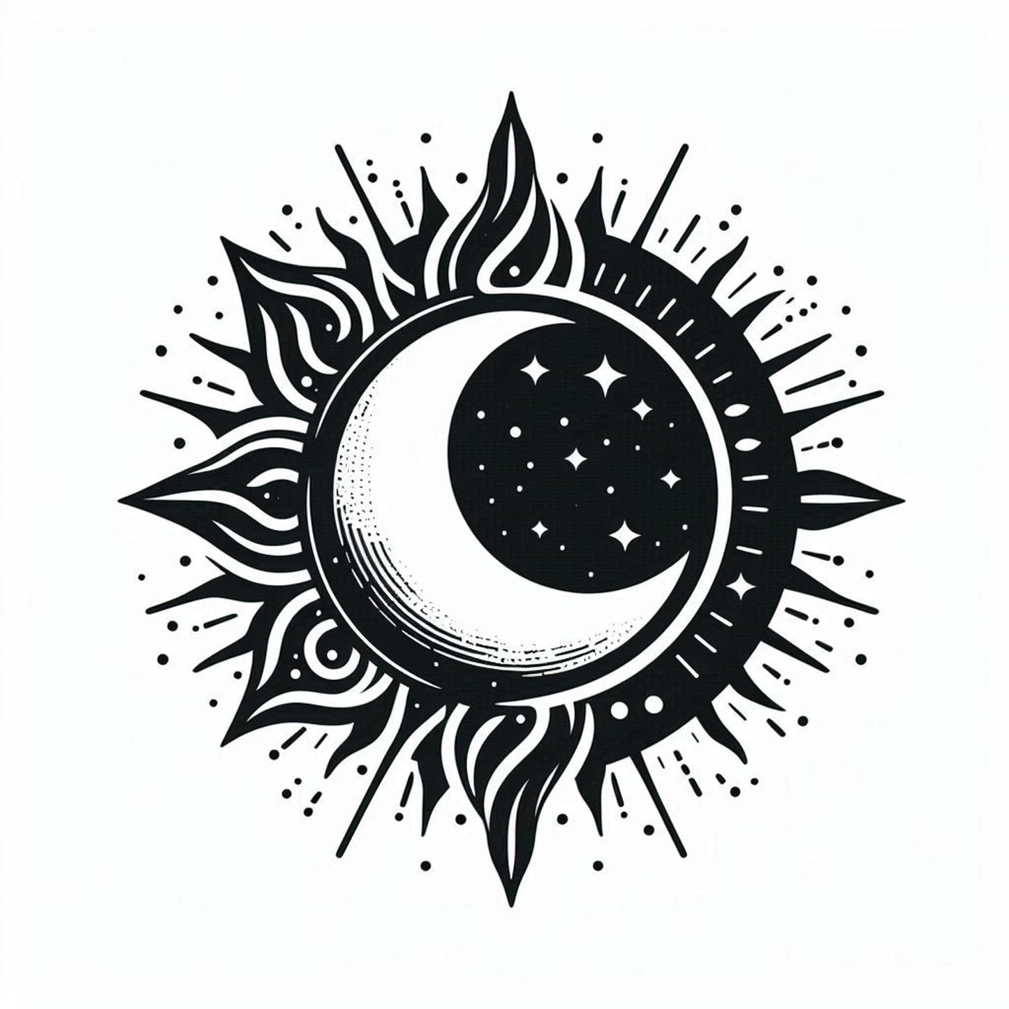 Midnight Sun Sticker