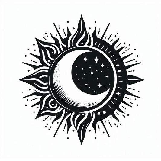 Midnight Sun Sticker