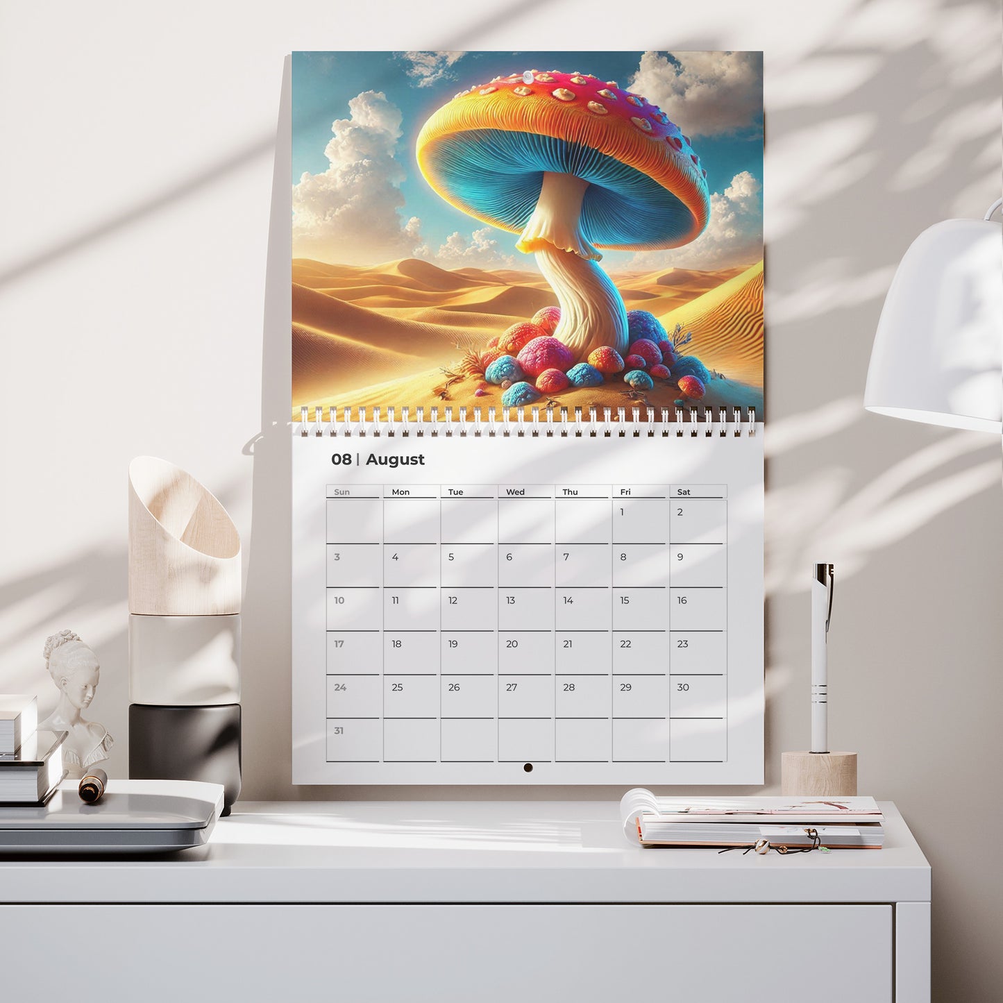 Fungi Fantasy Calendar