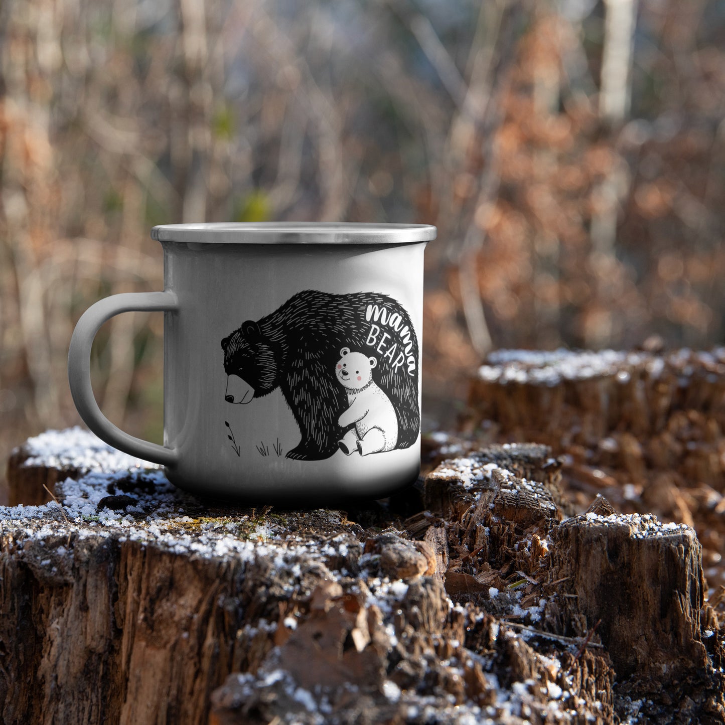 Mama Bear Camping Mug