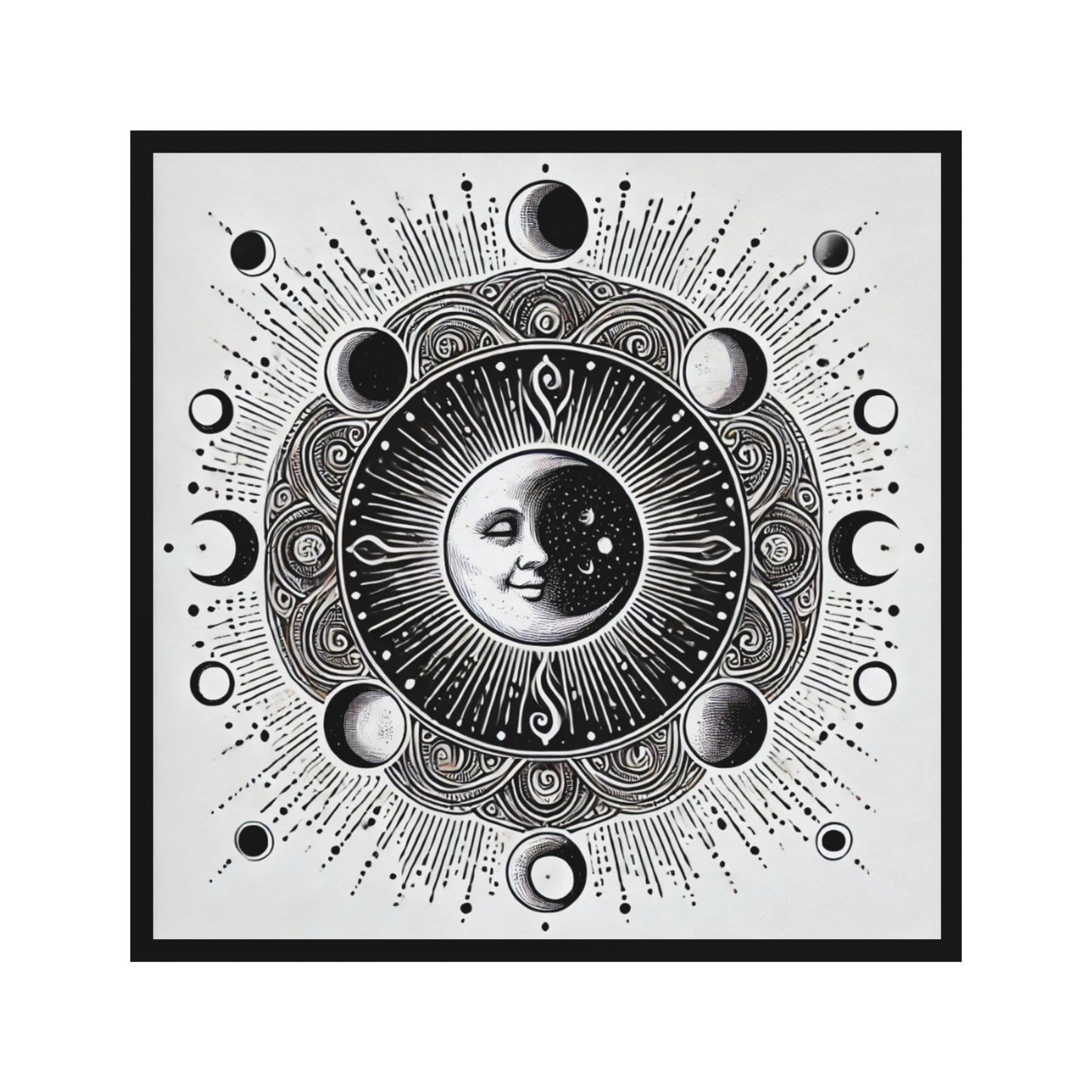 Moon Sun Magnet