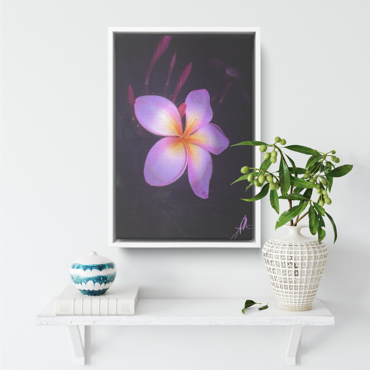 Night Plumaria (Canvas)
