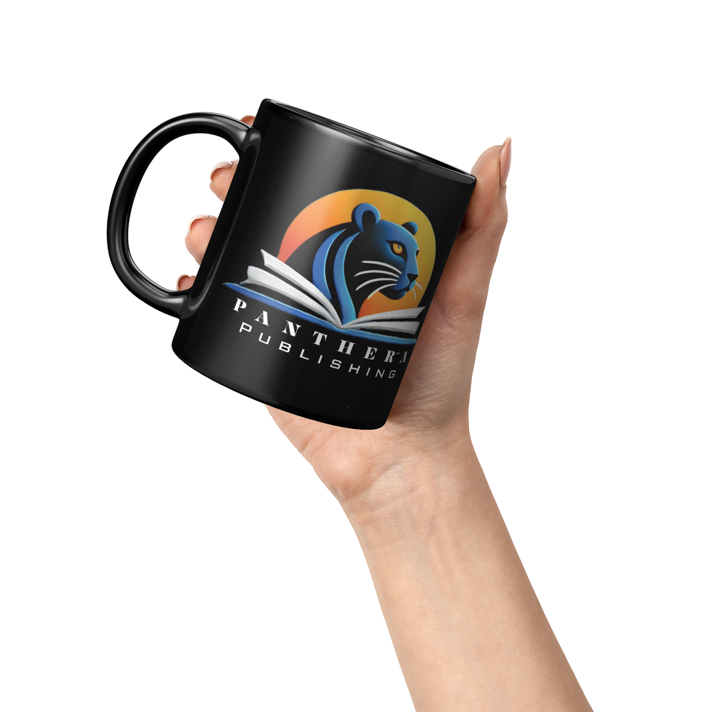 Panthera_Mug_Black_Lifestyle_Raised_Hand_LH_Mockup.png