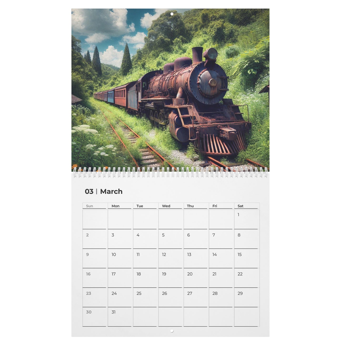 Rust In Peace Calendar