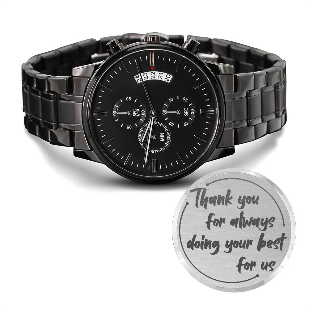 Thank You - Metal Watch