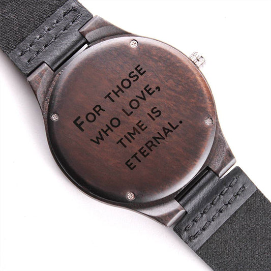 Eternal Love - Wooden Watch