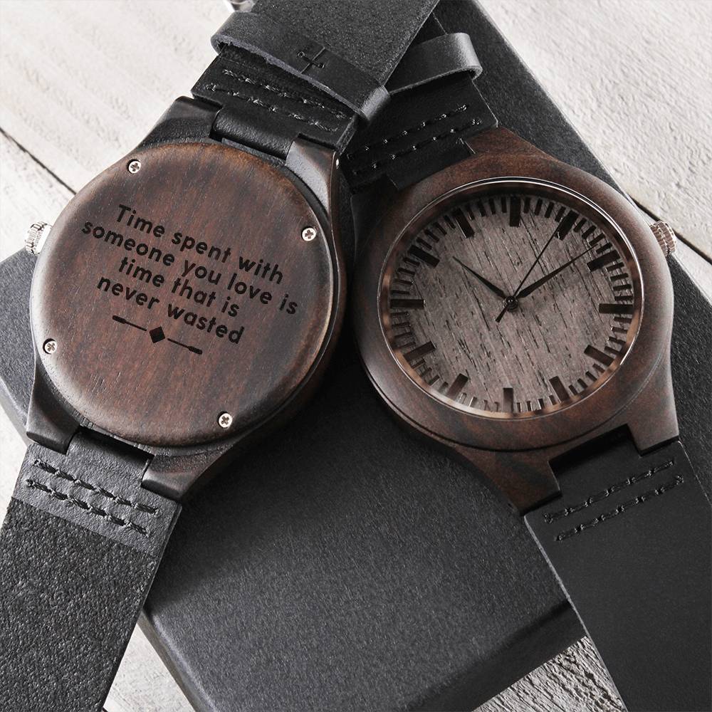 Valuable Time - Wooden Watch