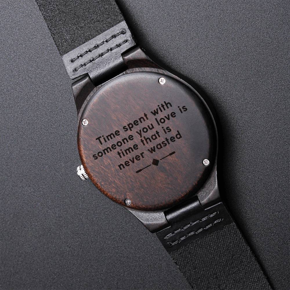 Valuable Time - Wooden Watch