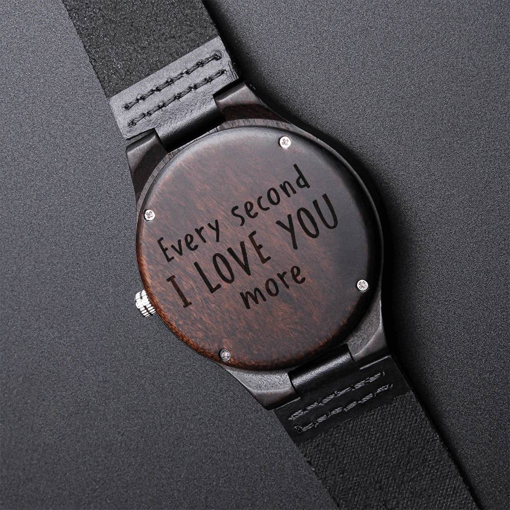 Every Second - Wooden Watch