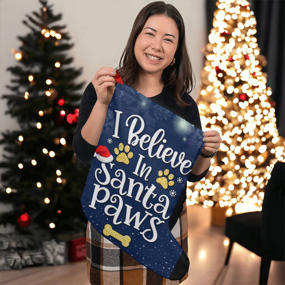 Santa Paws Stocking