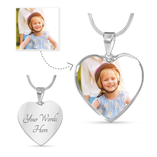 Custom Photo & Engraving Necklace