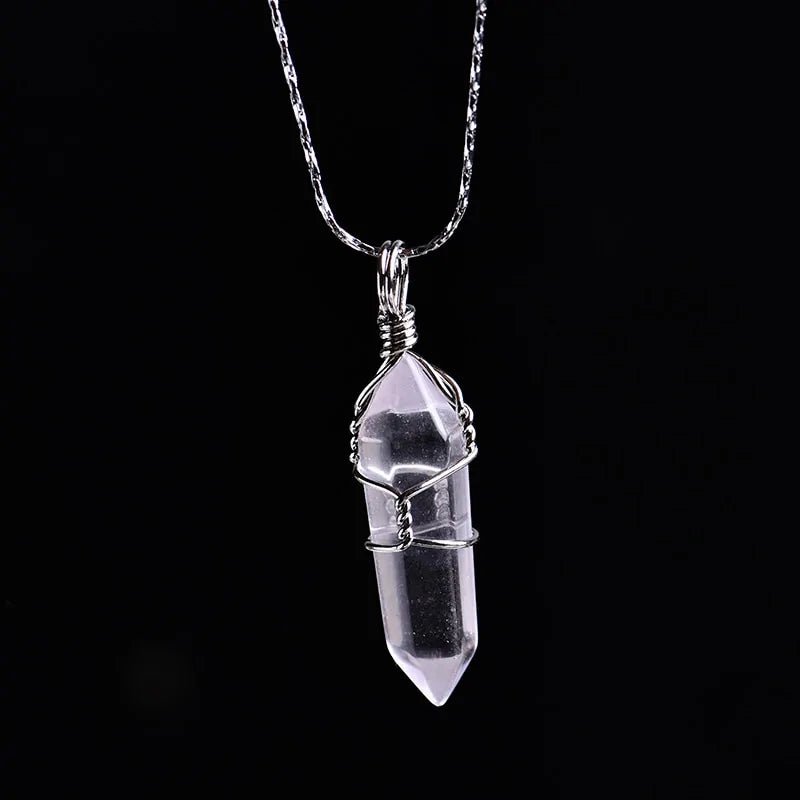 Crystal Point Pendants