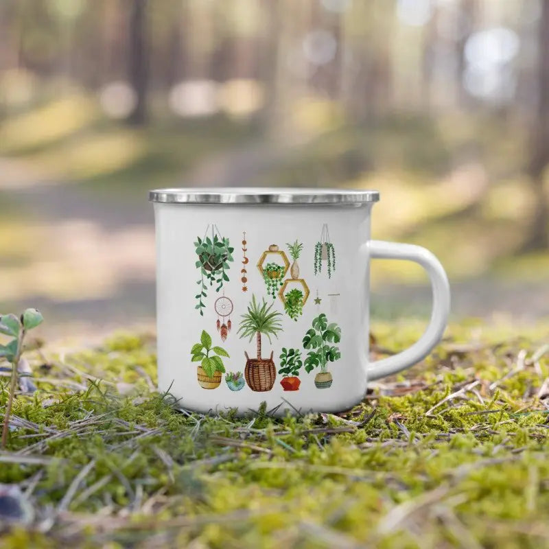 House Plant Camping Mug
